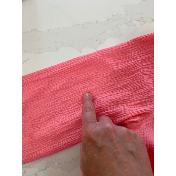 Fresh Produce Embroidered Pullover 3/4 Sleeve Tunic 100% Cotton Womens M Boho - Picture 11 of 12